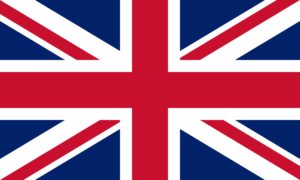 UK flag - We talk in english